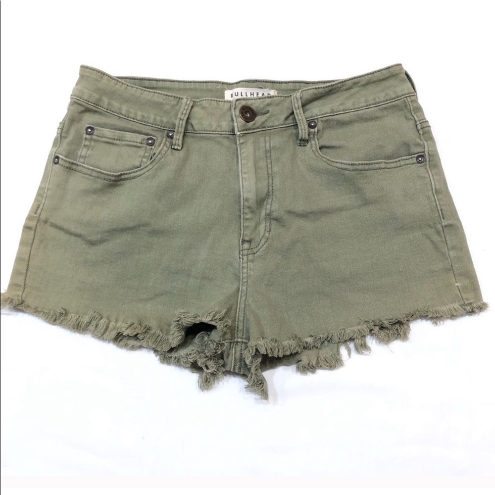 Bullhead high rise cut off jeans